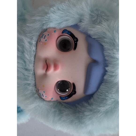 Nommi Snow Bear Plush Figure Doll – Kawaii Collectible Art Toy - Picture 5 of 8